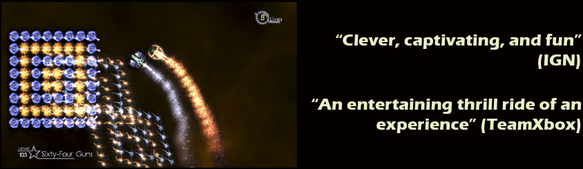 Clever, captivating, and fun - IGN / An entertaining thrill ride of an experience - TeamXbox